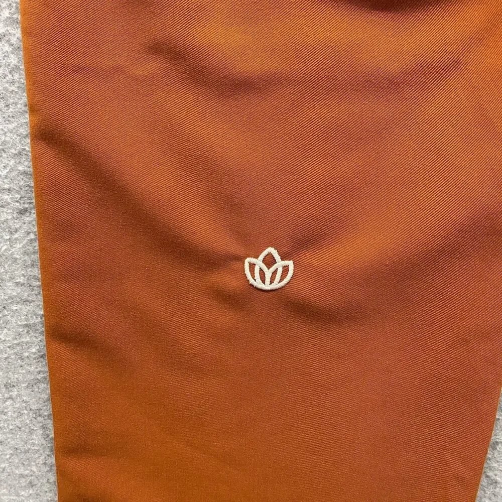 FIGS Scrub Pant Mens Medium Tall Rust Orange Cairo Cargo Medical Nurse NWOT 5917